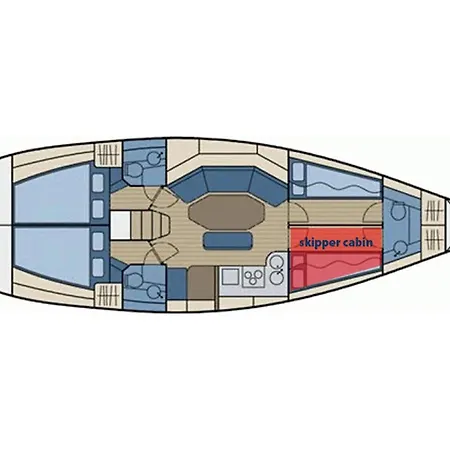 Sailing In Croatia - Private Sailing Yacht 14m 度假居 *